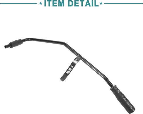 خرطوم أنبوب تهوية علبة المرافق لتهوية الهواء من ACROPIX مناسب لسيارة جيب شيروكي - عبوة من قطعة واحدة باللون الأسود in Kuwait