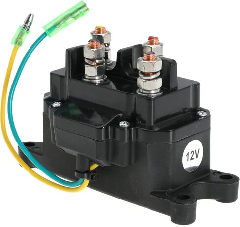 12 فولت 250A ونش الملف اللولبي التتابع قواطع ل ATV UTV قارب مركبة الإبهام شاحنة ونش الروك الإبهام التبديل صناعة ونش 1500-5000lbs استبدال 63070 62135 74900 70715 2875714 in Kuwait