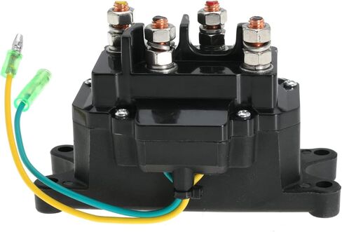 12 فولت 250A ونش الملف اللولبي التتابع قواطع ل ATV UTV قارب مركبة الإبهام شاحنة ونش الروك الإبهام التبديل صناعة ونش 1500-5000lbs استبدال 63070 62135 74900 70715 2875714 in Kuwait