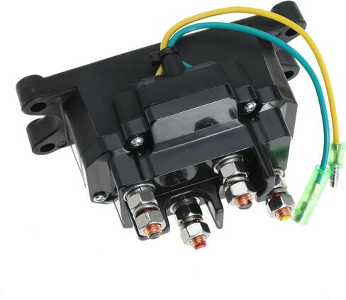 12 فولت 250A ونش الملف اللولبي التتابع قواطع ل ATV UTV قارب مركبة الإبهام شاحنة ونش الروك الإبهام التبديل صناعة ونش 1500-5000lbs استبدال 63070 62135 74900 70715 2875714 in Kuwait