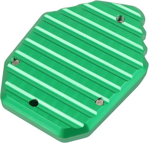 Worldmotop Motorcycle Extension Kickstand Pad Enlarger Side Stand Plate Compatible with Kawasaki Ninja 400 Z400 2018-2022 (green) in Kuwait