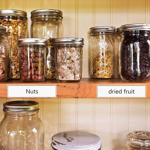 100 عبوة من حامل الملصقات الشفافة، علامة رف لاصقة، حامل جيوب مقاس 1.2 × 4.3 بوصة لرف الكتب، صندوق بريد الأعمال، السوبر ماركت، مكتبة المدرسة in Kuwait