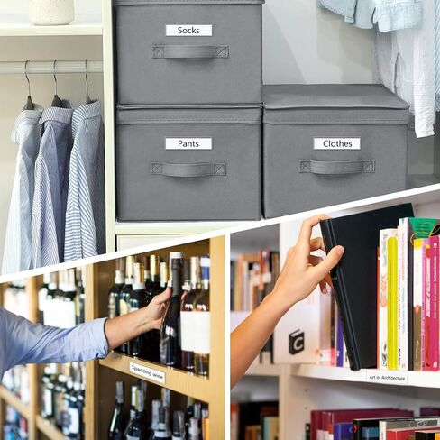 100 عبوة من حامل الملصقات الشفافة، علامة رف لاصقة، حامل جيوب مقاس 1.2 × 4.3 بوصة لرف الكتب، صندوق بريد الأعمال، السوبر ماركت، مكتبة المدرسة in Kuwait