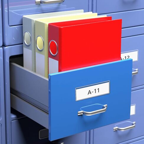 100 عبوة من حامل الملصقات الشفافة، علامة رف لاصقة، حامل جيوب مقاس 1.2 × 4.3 بوصة لرف الكتب، صندوق بريد الأعمال، السوبر ماركت، مكتبة المدرسة in Kuwait