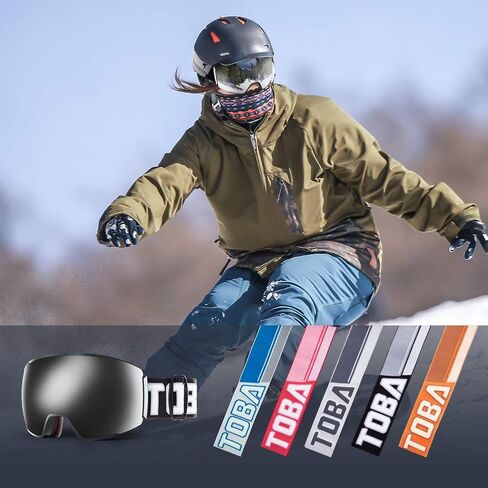 نظارات التزلج على الجليد نظارات الثلج OTG عدسات قابلة للتبديل مضادة للضباب in Kuwait