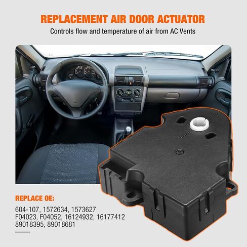 604-140 مشغل باب مزيج HVAC لـ Buick Enclave 2008-2012، استبدال مشغل باب الهواء لـ 20826182،15-73989، محرك تشغيل درجة حرارة مكيف الهواء لـ Traverse 2009-2012، Acadia in Saudi Arabia