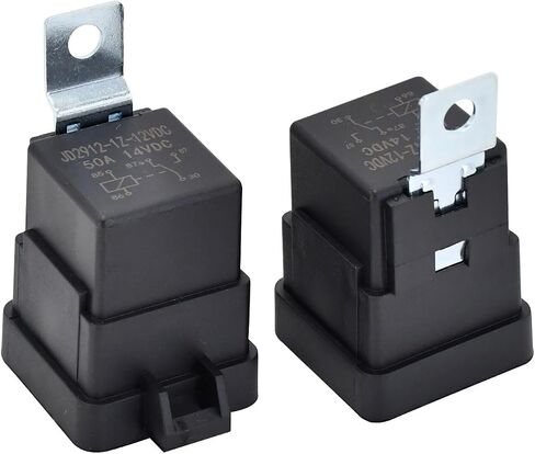 2 قطعة مرحل AM123716 VF28-65F14-S01 12V 50A متوافق مع جون ديري هيلا 4RD 931 410 4RD 931 410-08 6670312 6665005 007794301 H41410081 933332201 in Saudi Arabia