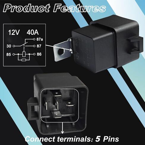882751A1 Pair of Power Trim Tilt Relay for Mercury Mariner Force 20-300 HP Outboard and Johnson Evinrude OMC Sterndrive 5 5.8 Models 12V 3854138 882751A2 in Saudi Arabia