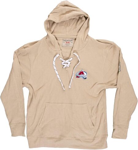 Calhoun NHL Surf & Skate Unisex Loose Fit Waffle Pullover Hoodie – The Coastal Collection in Kuwait