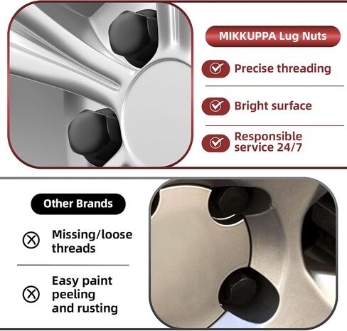 M12 x 1.25 Chrome Wheel Lug Bolts with 19mm Hex 26mm Shank Length, Conical Seat Lug Bolts Designed for Most Aftermarket Wheels, 20 PCS in Saudi Arabia