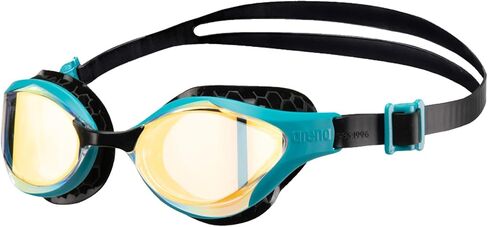 ARENA Unisex Adult Air-Bold Swipe Anti-Fog Training Swim Goggles Men and Women Cushioned Seals Large Fit Wide Lenses in Saudi Arabia