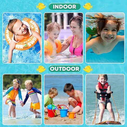 Portzon Wide View Swim Goggles, Unisex-Child Anti Fog Clear No Leaking Swimming Goggles in Saudi Arabia