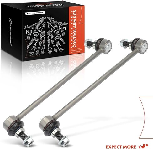 A-Premium 2 × وصلات شريط التثبيت الأمامية، متوافقة مع Mercedes-Benz C230 08-09، C250 10-12، C300 08-14، C350 08-15، E350 12-14، E400 15-18، GLK250 13 -15، جي إل كيه350 10-15 in Saudi Arabia