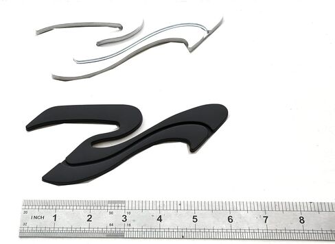 قطعتان من شعار SR Wave الجديد ثلاثي الأبعاد لشعار SEA RAY SEARAY جزء الاسم 205575 SR (أسود غير لامع) in Saudi Arabia