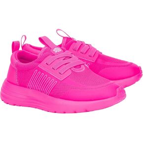 Hey Dude Women's Kid Sirocco Play Brights (Little Kid/Big Kid), Hot Pink, 5 Medium