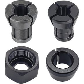 763637-1 Collet Kit Fits for MakIta 1/4" 6.35mm Router Replace parts