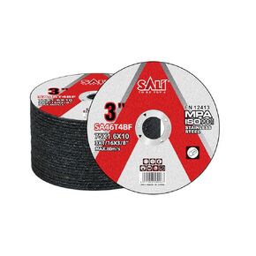 SALI 50 Pack Cut Off Wheels Cutting Wheels 3" x 1/16" x 3/8" Professional Cutting Stainless Steel for 3 in Angle Grinders and Die Grinders- Cutting Disc Aggressive Cutting Operating Up to 20380 RPM
