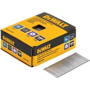 DEWALT Finish Nails, 1-1/4-Inch, 16GA, 2000-Pack (DCS16125)