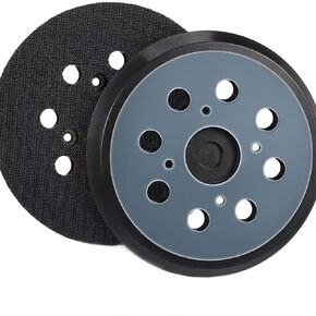 51-36-7100 Sander Pad Compatible with， 5" 8 Hole Replacement Sander Metal Pad Compatible with 6021-21 6034-21 2648-20 2648-21 Orbital Sander Hook and Loop Replacement Part（1pcs）
