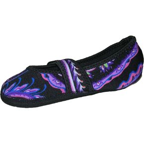 Betsy Lou Indoor Womens Shoes Slipper, Paisley, Large