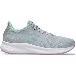 ASICS Women's Patriot 13 Running Shoes, 8.5, Piedmont Grey/Illuminate Mint