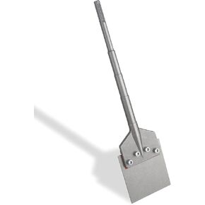 SDS Max Floor Scraper, 6 Inch SDS Max Thinset Removal Chisel Bits Scaling Chisel Tool for Rotary Hammer Drill