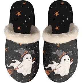 Flashideas House Slippers for Woman Fuzzy Keep Warm for Winter Indoor Soft Cushion Non-slip Fluffy Slides Slippers