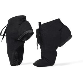 Theatricals Adult Broadway Jazz Over-The-Ankle Canvas Jazz Boot