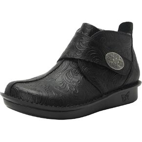 Alegria Womens Caiti Night N Gale Leather Ankle Boots 7-7.5 M US