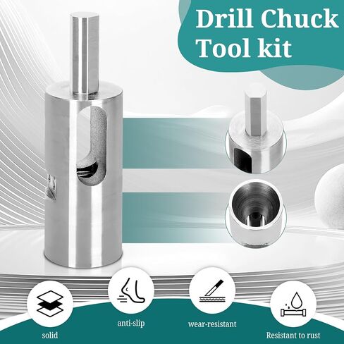 Twist Ties Tool for 9 Gauge Drill Chuck,High-tensile Wire Easy Twist Tool,Twisted Fence Tool for Fixing Chain Link Fence and Loop Fences in Kuwait