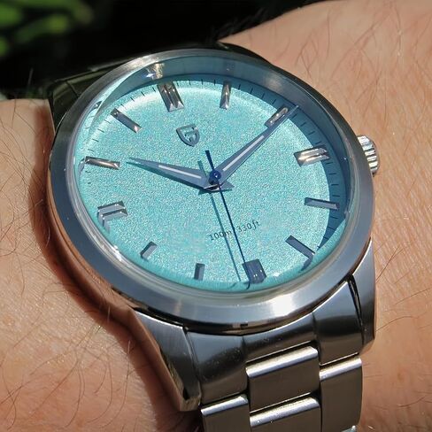 Pagani Design Watches for Men, 38mm Dial, Stainless Steel, 100m Waterproof, Quartz, VH31 Movement in Saudi Arabia