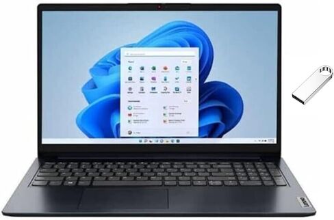 Lenovo IdeaPad 15.6" FHD Premium Laptop | Intel Pentium Silver N6000 Processor | Intel UHD Graphics | Windows 11 Home | Blue (Blue, 12GB RAM | 128GB SSD) in Saudi Arabia