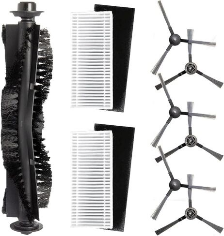 Side Brush for iHome Nova S1 Pro, iHRVS1PRO-3BLK, iHRVS1-3BLKS, iHRV9-BLKS Robotic Vacuum Cleaner Replacement Parts - 6 Pack in Kuwait