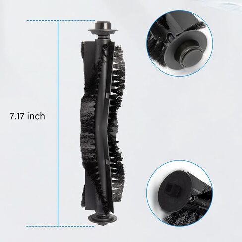 Side Brush for iHome Nova S1 Pro, iHRVS1PRO-3BLK, iHRVS1-3BLKS, iHRV9-BLKS Robotic Vacuum Cleaner Replacement Parts - 6 Pack in Kuwait
