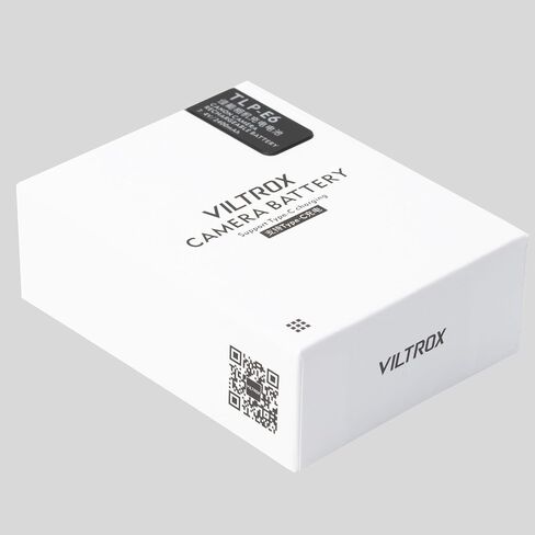 VILTROX Camera Battery T LP-E6 for Canon EOS 90D 60D 70D 80D 5D II/III/IV 6D 6D Mark II, 7D, 7D Mark II, XC10, XC15 (1-Pack) in Saudi Arabia
