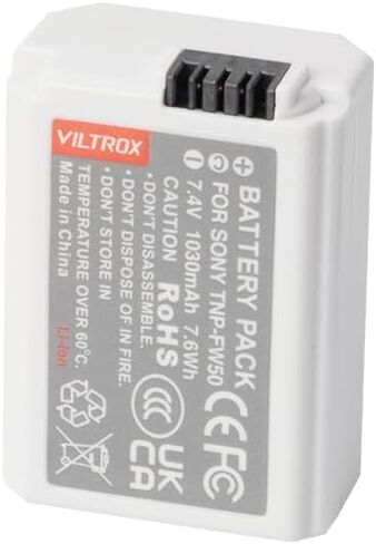 VILTROX Camera Battery T LP-E6 for Canon EOS 90D 60D 70D 80D 5D II/III/IV 6D 6D Mark II, 7D, 7D Mark II, XC10, XC15 (1-Pack) in Saudi Arabia