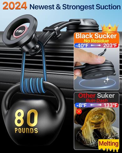 【2024 Strongest Magnet】for MagSafe Phone Holder for Car【Best Magnetic Military-Grade】Car Phone Mount Rorate Suction for Dashboard Windshield Accessories for iPhone 16 15 14 Samsung Android, Green in Saudi Arabia