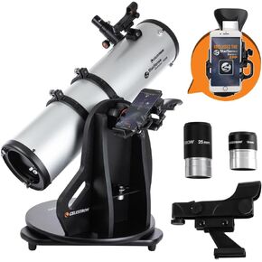 Celestron – StarSense Explorer 150mm Tabletop Dobsonian Smartphone App-Enabled Telescope – Works with StarSense App to Help You Find Nebulae, Planets & More – iPhone/Android Compatible in Kuwait