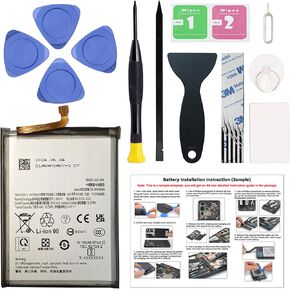 Fit for Galaxy A22 5G Battery Replacement, with Installation Manual Scud-WT-W1 Battery for Samsung Galaxy A22 5G with Repair Toolkit SM-A226B, SM-A226B/DS, SM-A226B/DSN