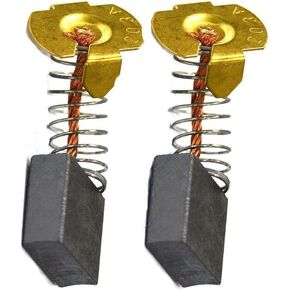 2-Pack CB204 Carbon Brushes for Makita CB204, CB203, CB202, CB200, 191953-5, 191957-7 Angle Grinder Replacemen