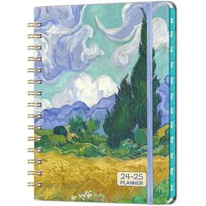 2025 Planner - Jan. 2025 - Dec. 2025, 6.25" x 8.3", 2025 Calendar Planner with 12 Months Tabs, Weekly and Monthly Planner 2025, Highly Efficient