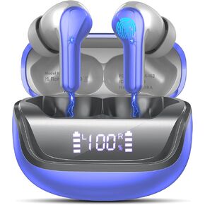 Donerton Wireless Earbuds, HiFi Stereo Wireless Headphones, Bluetooth 5.3 Headphones