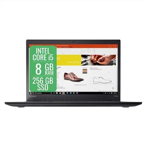 Lenovo Thinkpad T470s Business Laptop, 14" FHD, i5-7300U 2.6GHz, 8GB DDR4 RAM, 256GB SSD, Windows 10 Pro 64 (Renewed)