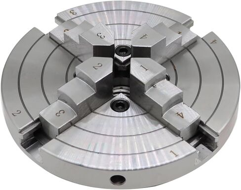 4 Inch 6 Inch Wood Lathe Chuck Kit 4 Jaws Self-Centering Lathe Chuck Compatible with 1 x 8TPI Thread Lathe Woodturning (6 Inch) in Saudi Arabia