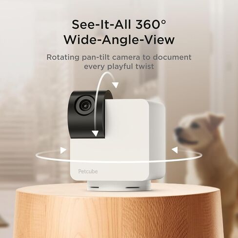 Petcube Cam The Pack of 2 | Indoor Wi-Fi Pet Security Camera with Phone App, 2-Way Audio and Video, Night Vision, 1080p HD Video and Smart Alerts in Saudi Arabia