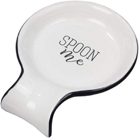 Youngs Ceramic Bee Spoon Rest, Large Spoon Holder for Stove Top for Cooking Spoons Spatula Ladle, Heat Resistant Utensil Rest for Countertop, 5"x5" in Saudi Arabia