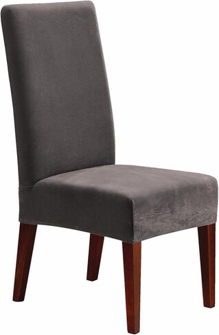Stretch Oxford Recliner Slipcover | Form Fit | Machine Washable Recliner/Gray in Saudi Arabia