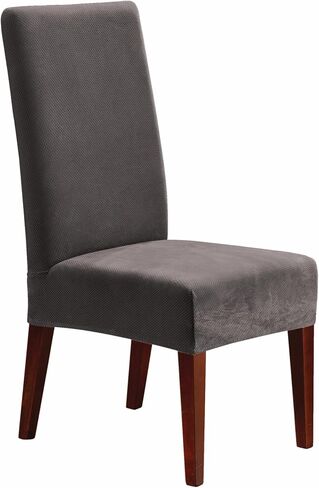 Stretch Oxford Recliner Slipcover | Form Fit | Machine Washable Recliner/Gray in Saudi Arabia