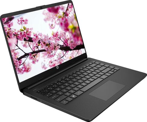 كمبيوتر محمول HP محمول بشاشة لمس HD IPS مقاس 14 بوصة، ومعالج AMD Ryzen 3 يصل إلى 3.78 جيجا هرتز، وذاكرة DDR4 سعة 16 جيجابايت، ومحرك أقراص PCIE SSD بسعة 256 جيجابايت، وواي فاي الجيل السادس فائق السرعة، ونظام التشغيل Windows 11، أسود حبر (متجدد) in Kuwait
