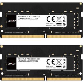 Lexar ARES RGB DDR5 RAM 32GB Kit (16GB x 2) 6400MHz, DRAM Memory 288-Pin U-DIMM, Gaming Computer Memory for XMP 3.0/AMD Expo, CL32-38-38-76, 1.4V (LD5EU016G-R6400GDLA)